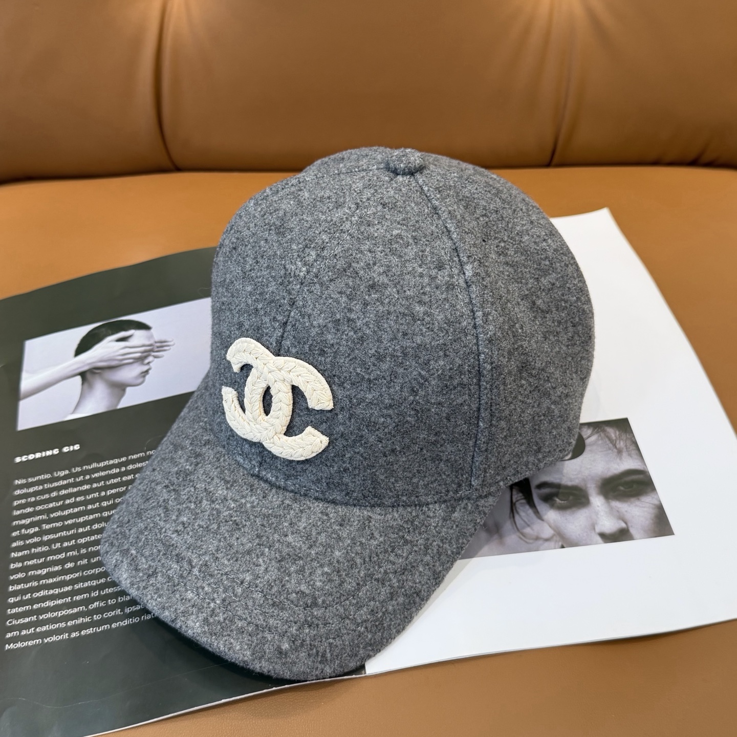 CHANEL 香奈儿 秋冬新款棒球帽 简约大气👈🏻👍休闲时尚👩潮流又有范👍百搭款！