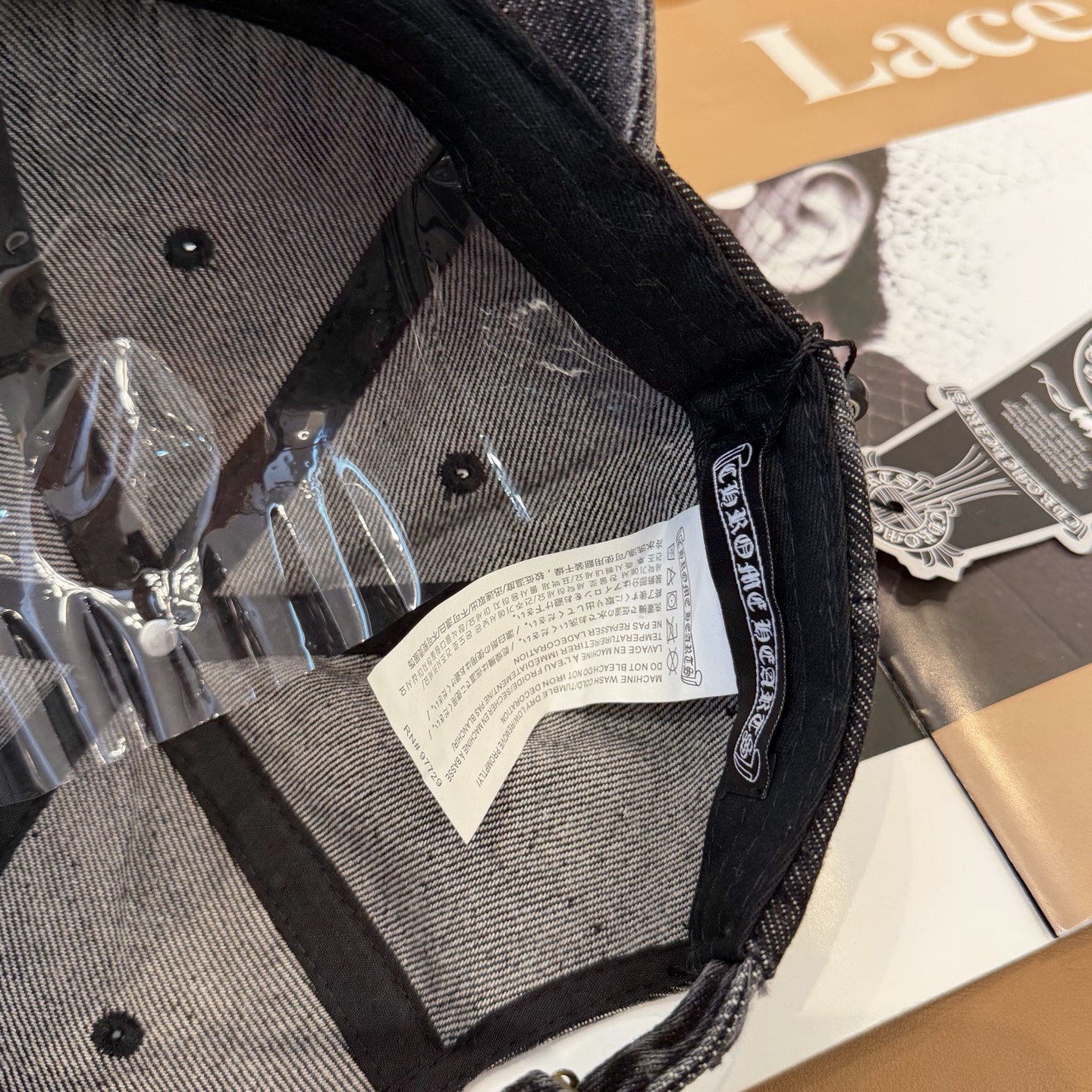 克罗心新款高品质洗水牛仔棒球帽，高端定制版！网红时尚博主同款！墙裂推荐！质量巨好！头围57cm