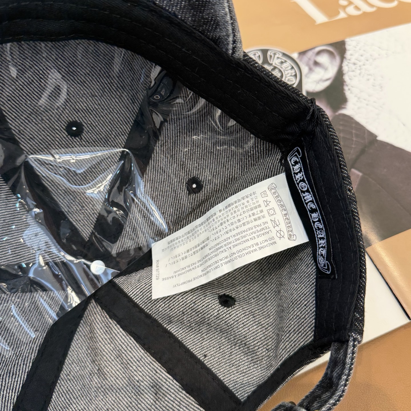 克罗心新款高品质洗水牛仔棒球帽，高端定制版！网红时尚博主同款！墙裂推荐！质量巨好！头围57cm