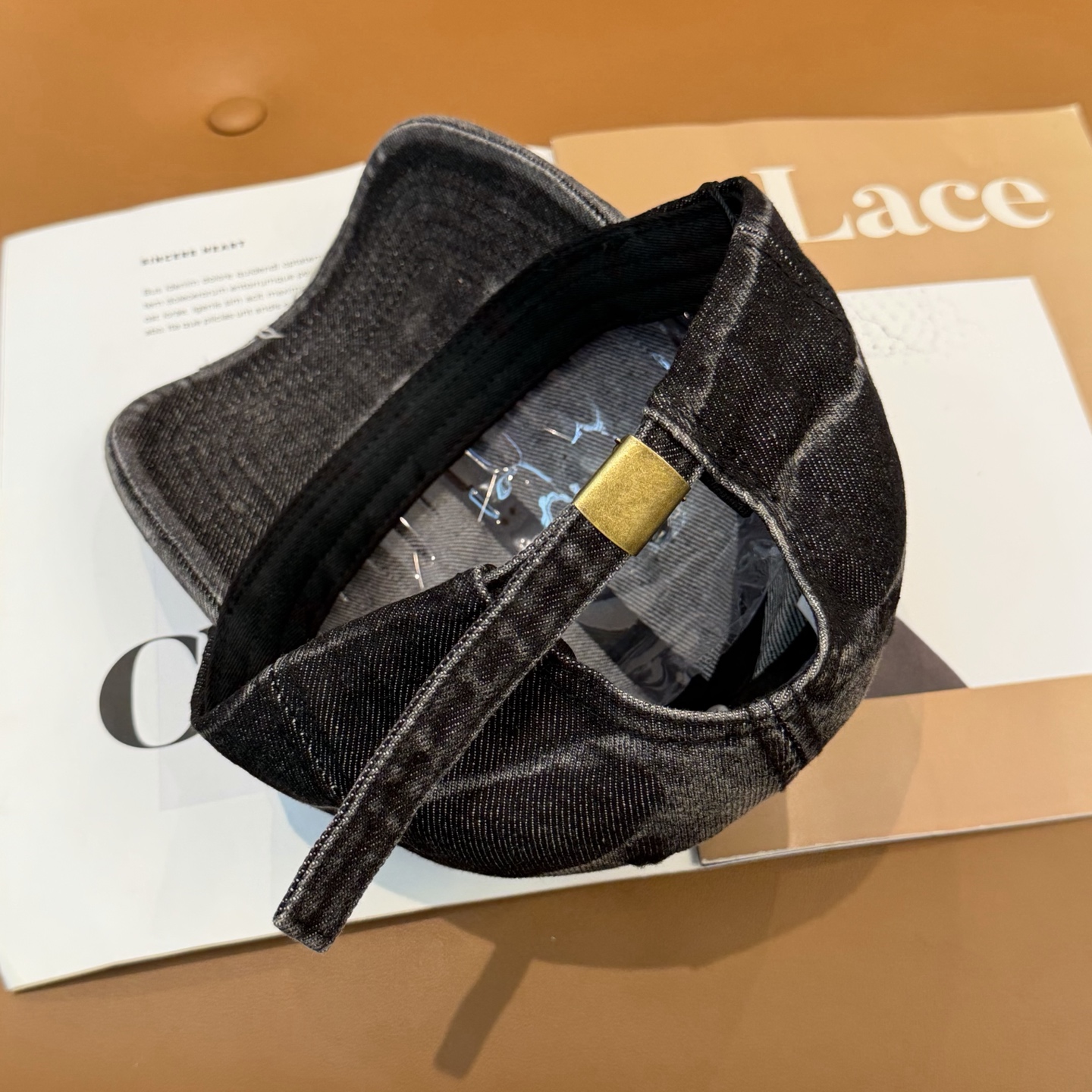 克罗心新款高品质洗水牛仔棒球帽，高端定制版！网红时尚博主同款！墙裂推荐！质量巨好！头围57cm