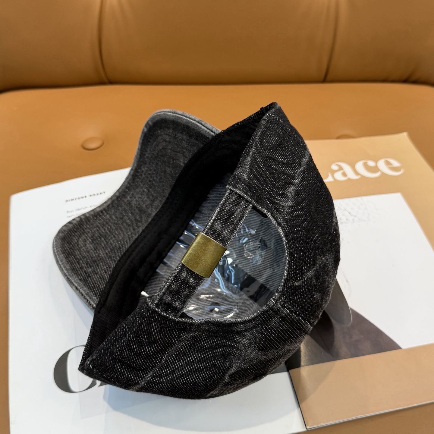 克罗心新款高品质洗水牛仔棒球帽，高端定制版！网红时尚博主同款！墙裂推荐！质量巨好！头围57cm