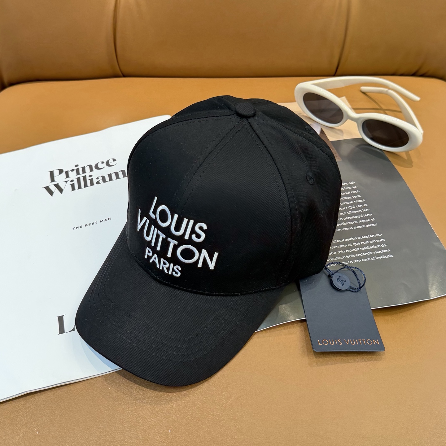 Louis Vuitton LV路易威登高版本刺绣 棒球帽 重工打造 高端 ，百搭款
