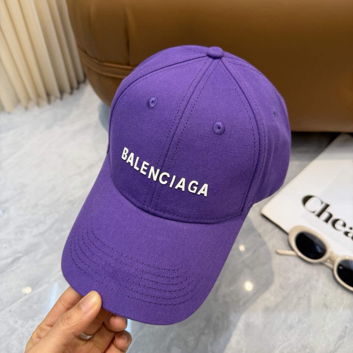 Balenciaga Balenciaga 新款巴黎世家 棒球帽我家对巴黎世家的工艺已经是炉火纯青了 必爆 BALENCIAGA巴黎世家新款纯棉棒球帽