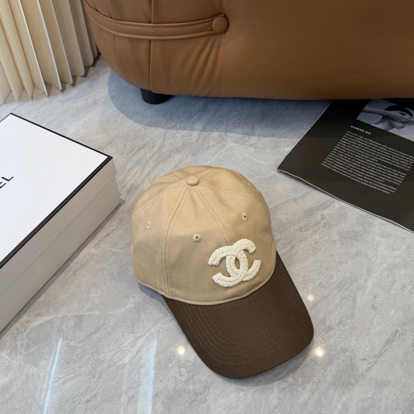 【CHANEL香奈儿】春夏新款简约小香logo棒球帽，新款出货，大牌款超好搭配，赶紧入手！