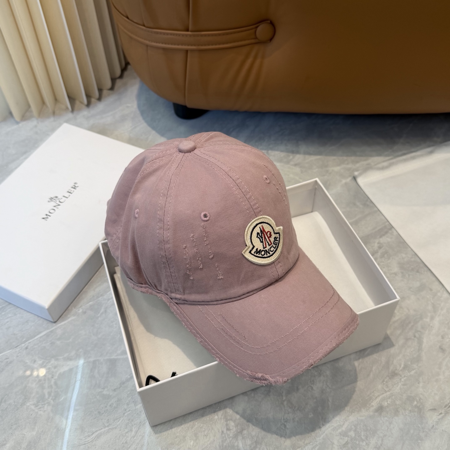 蒙口Moncler🆕春款新款个性棒球帽，高品质透气性巨佳，四季佩戴款高颜值时尚单品！男女同款
