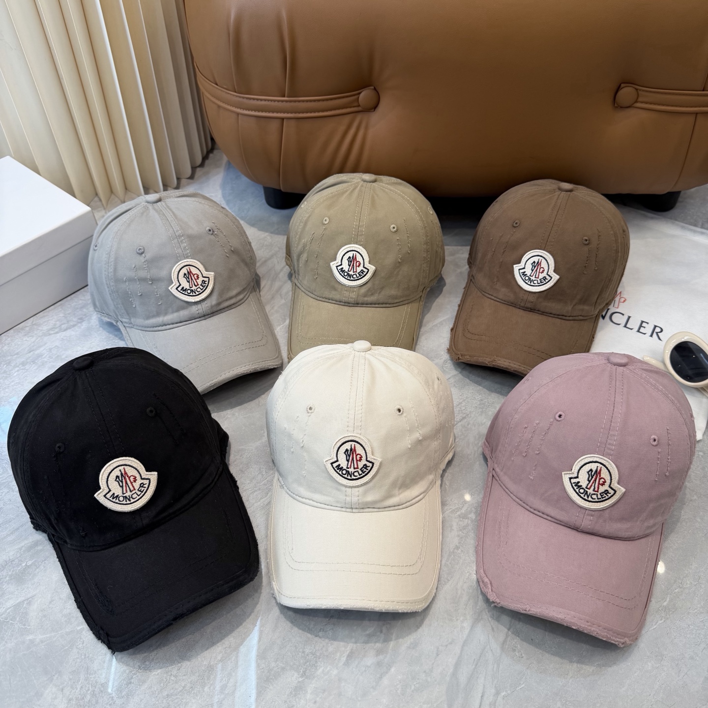 蒙口Moncler🆕春款新款个性棒球帽，高品质透气性巨佳，四季佩戴款高颜值时尚单品！男女同款