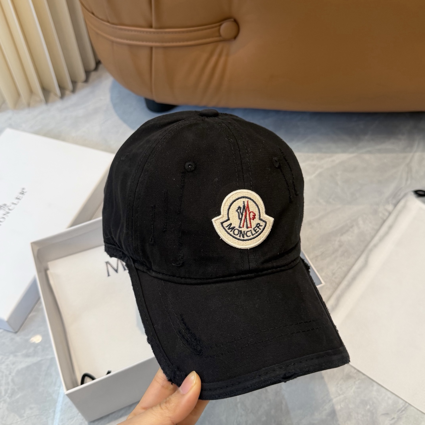 蒙口Moncler🆕春款新款个性棒球帽，高品质透气性巨佳，四季佩戴款高颜值时尚单品！男女同款