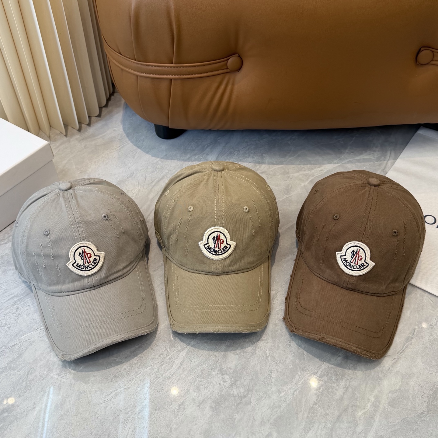 蒙口Moncler🆕春款新款个性棒球帽，高品质透气性巨佳，四季佩戴款高颜值时尚单品！男女同款