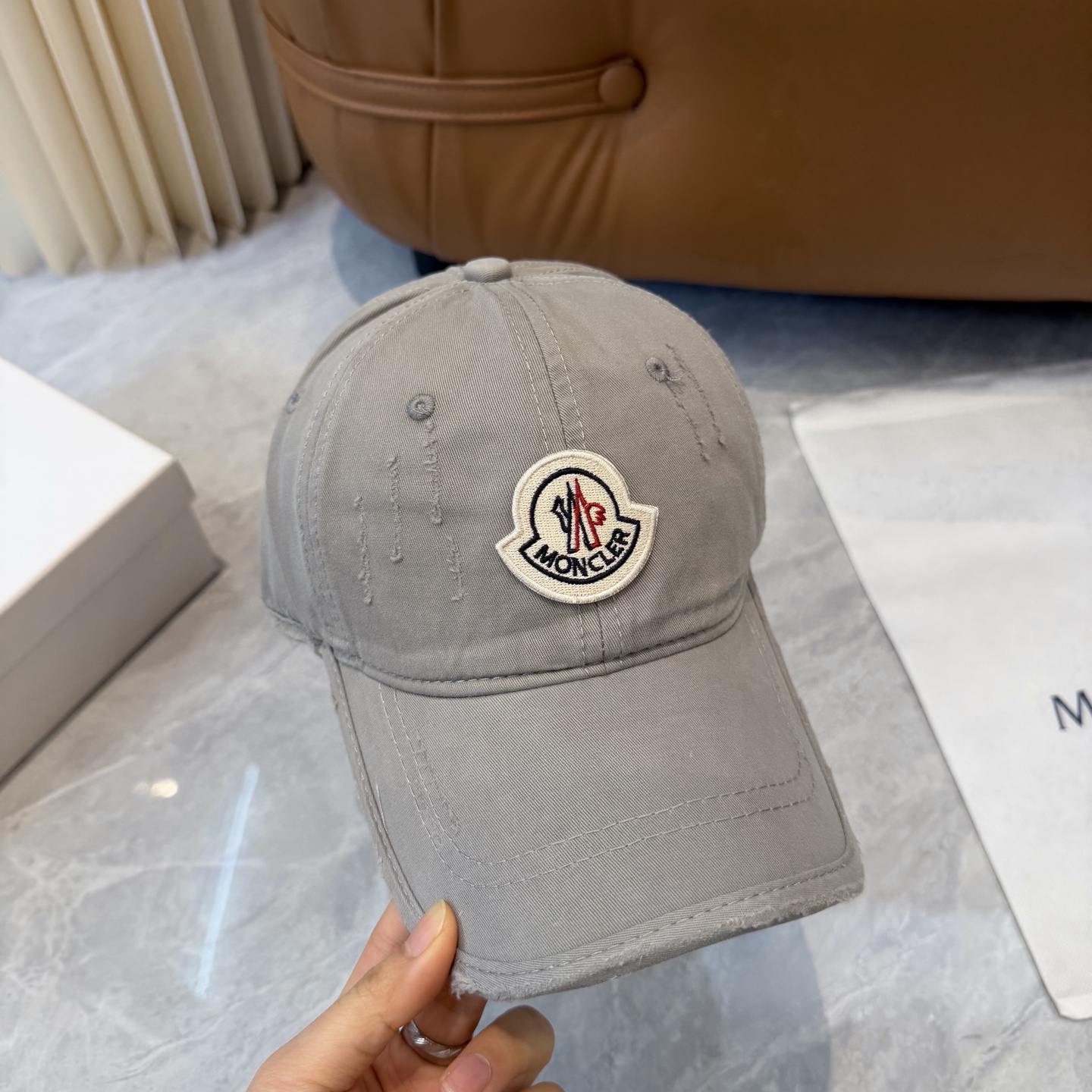 蒙口Moncler🆕春款新款个性棒球帽，高品质透气性巨佳，四季佩戴款高颜值时尚单品！男女同款