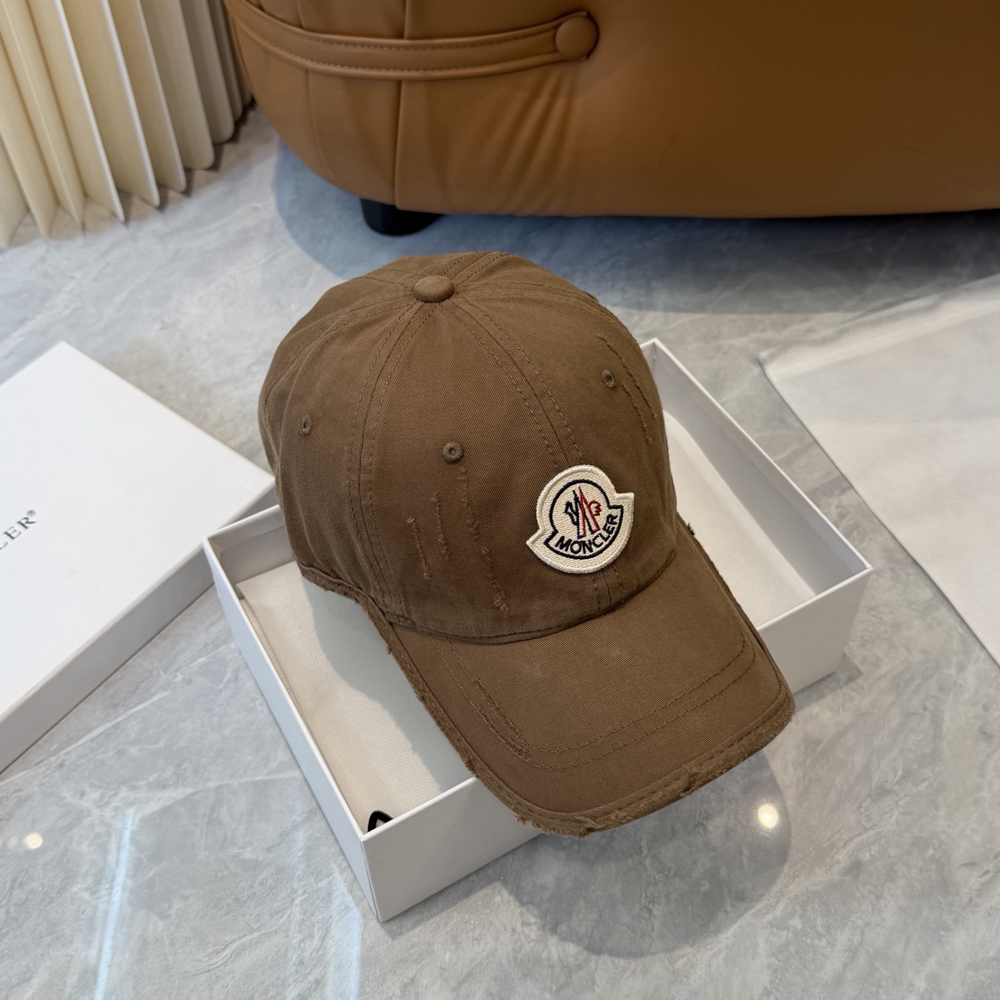 蒙口Moncler🆕春款新款个性棒球帽，高品质透气性巨佳，四季佩戴款高颜值时尚单品！男女同款