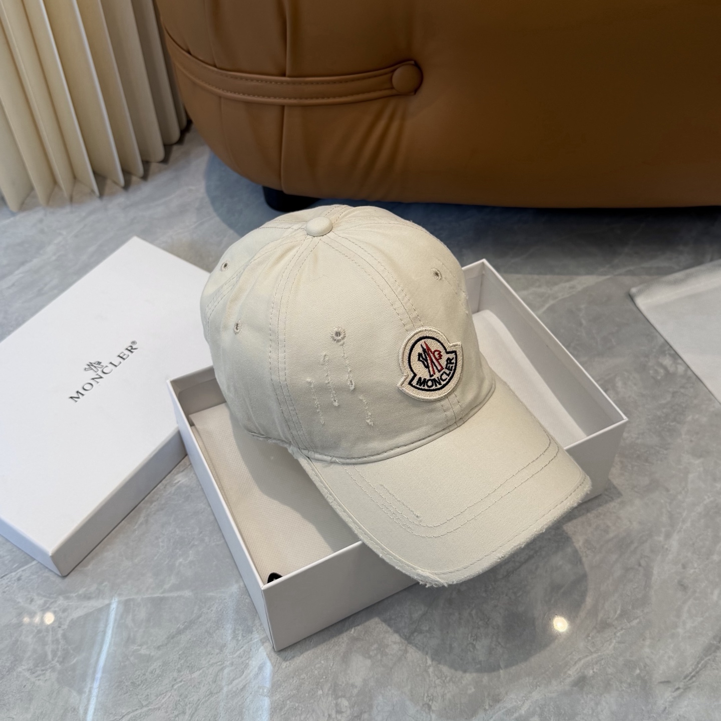 蒙口Moncler🆕春款新款个性棒球帽，高品质透气性巨佳，四季佩戴款高颜值时尚单品！男女同款