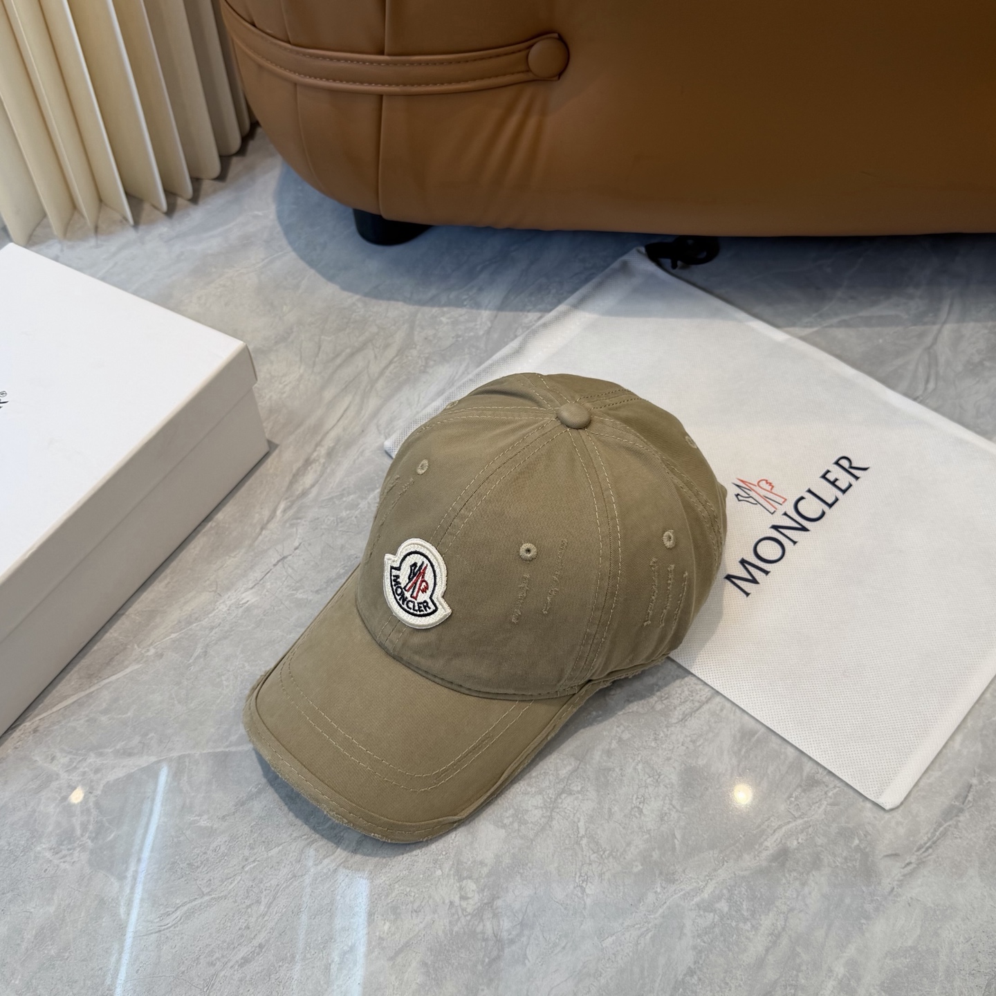 蒙口Moncler🆕春款新款个性棒球帽，高品质透气性巨佳，四季佩戴款高颜值时尚单品！男女同款