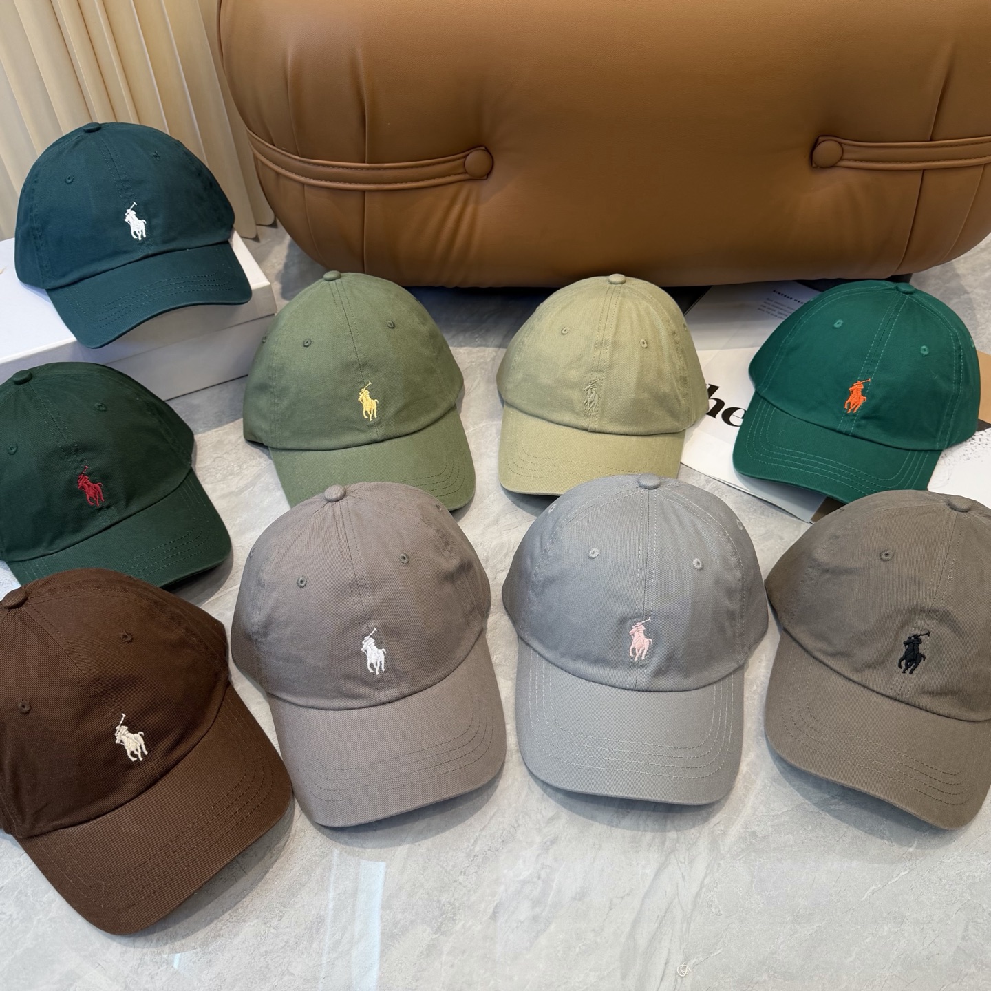 【配防尘袋】【保罗 POLO】最新宫殿经典刺绣棒球帽，太阳帽，4D刺绣，釆用意大利进囗帆布，精工细做缝制