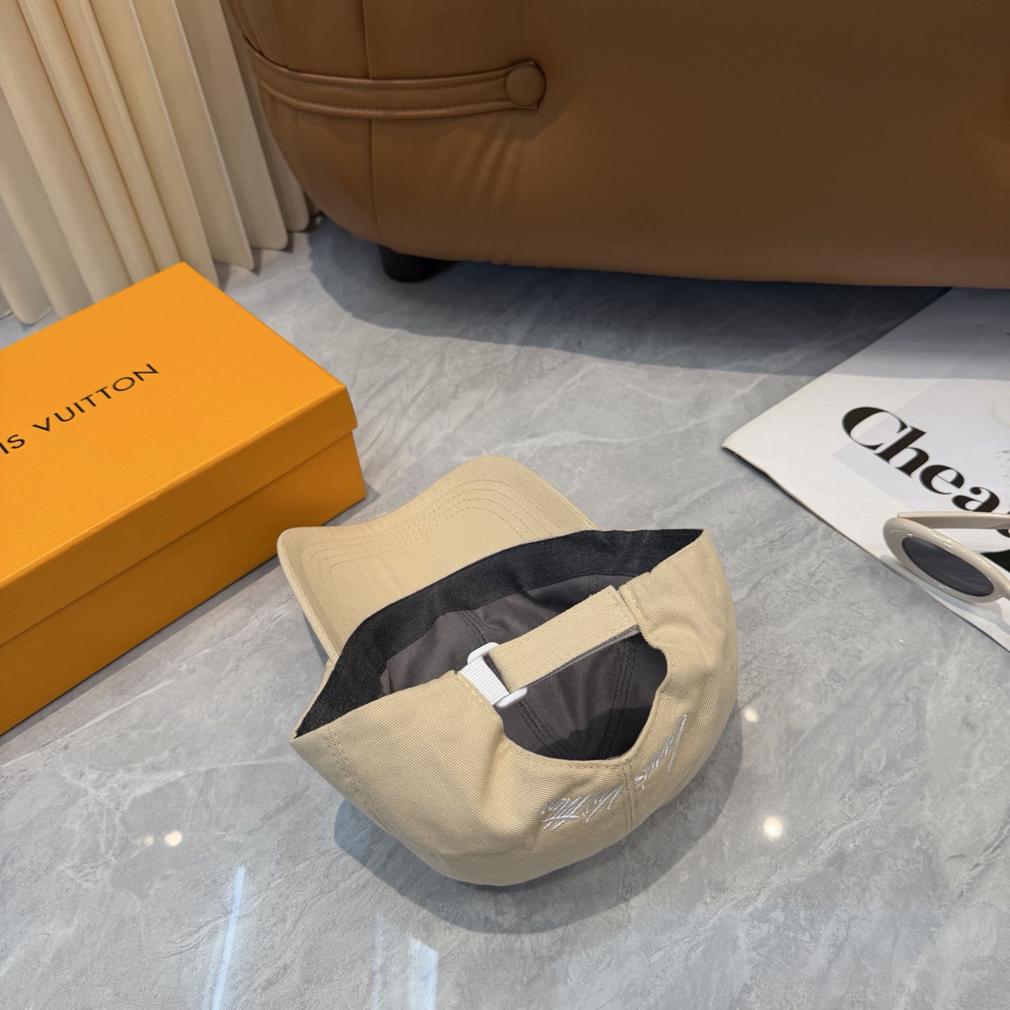 路易威登棒球帽LouisVuitton👒😍新款LV棒球帽，重工打造♥完美刺绣，高端大气，百搭款🤗男女通用