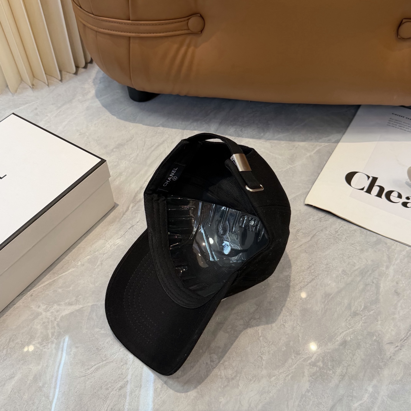 【CHANEL香奈儿】春夏新款简约小香logo棒球帽，新款出货，大牌款超好搭配，赶紧入手！