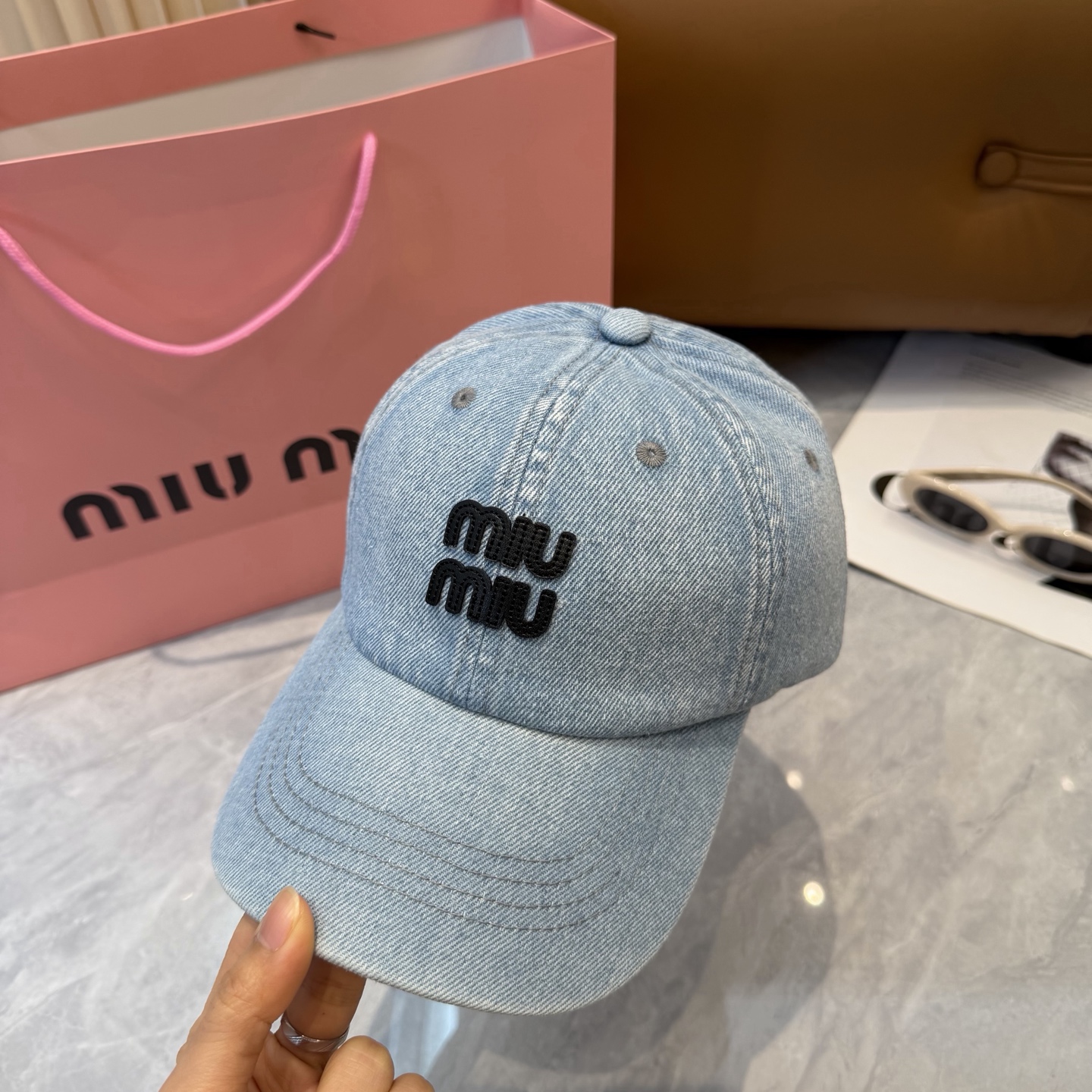 miumiu缪缪 新款洗水简约棒球帽当下爆热的色系-街头感十足！潮流百搭，小红书种草，毒药Get上你们的