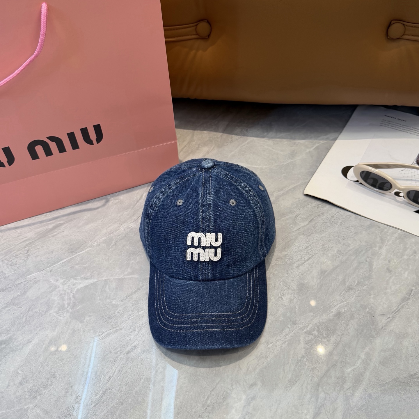 miumiu缪缪 新款洗水简约棒球帽当下爆热的色系-街头感十足！潮流百搭，小红书种草，毒药Get上你们的