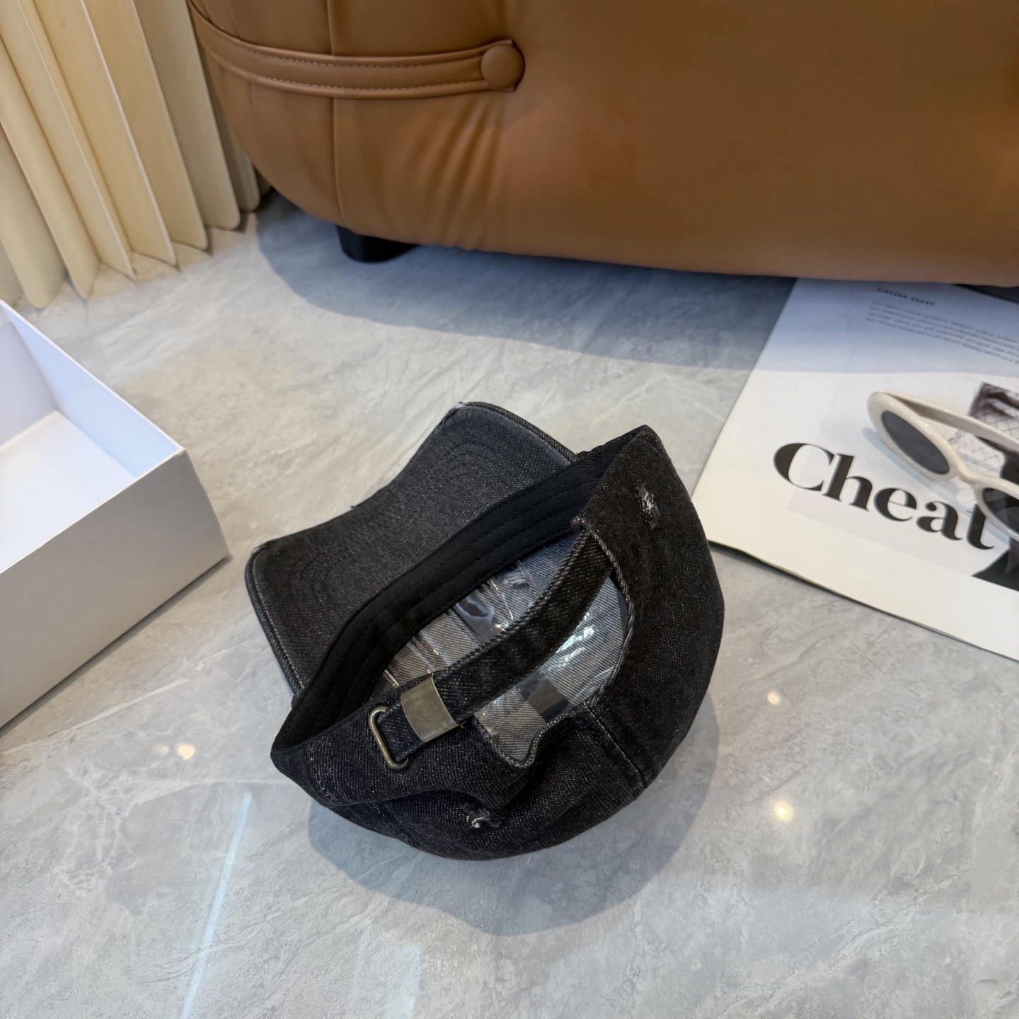 💛配防尘袋【CELINE赛琳】新款牛仔棒球帽🧢，出街必备超好搭配，赶紧入手！