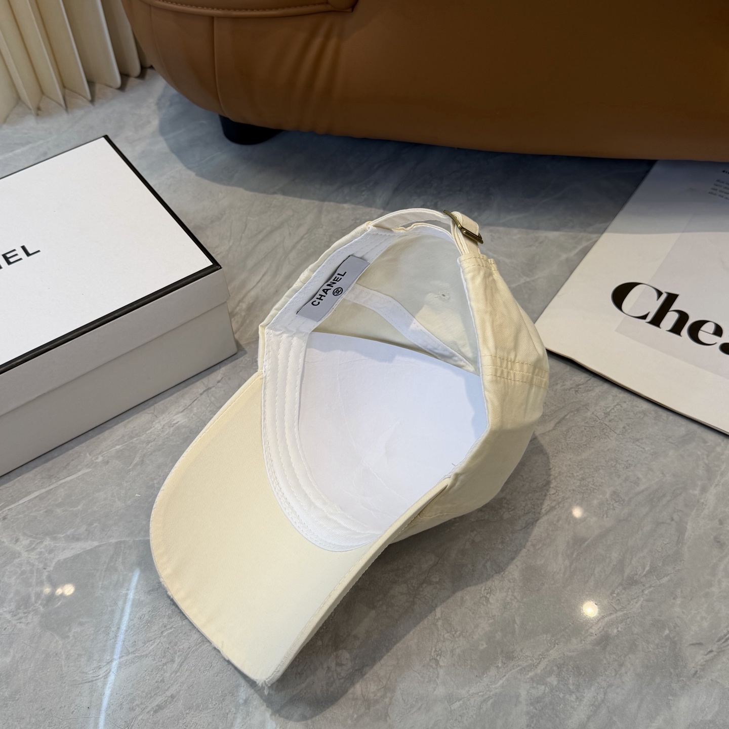 【CHANEL香奈儿】春夏新款简约小香logo棒球帽，新款出货，大牌款超好搭配，赶紧入手！
