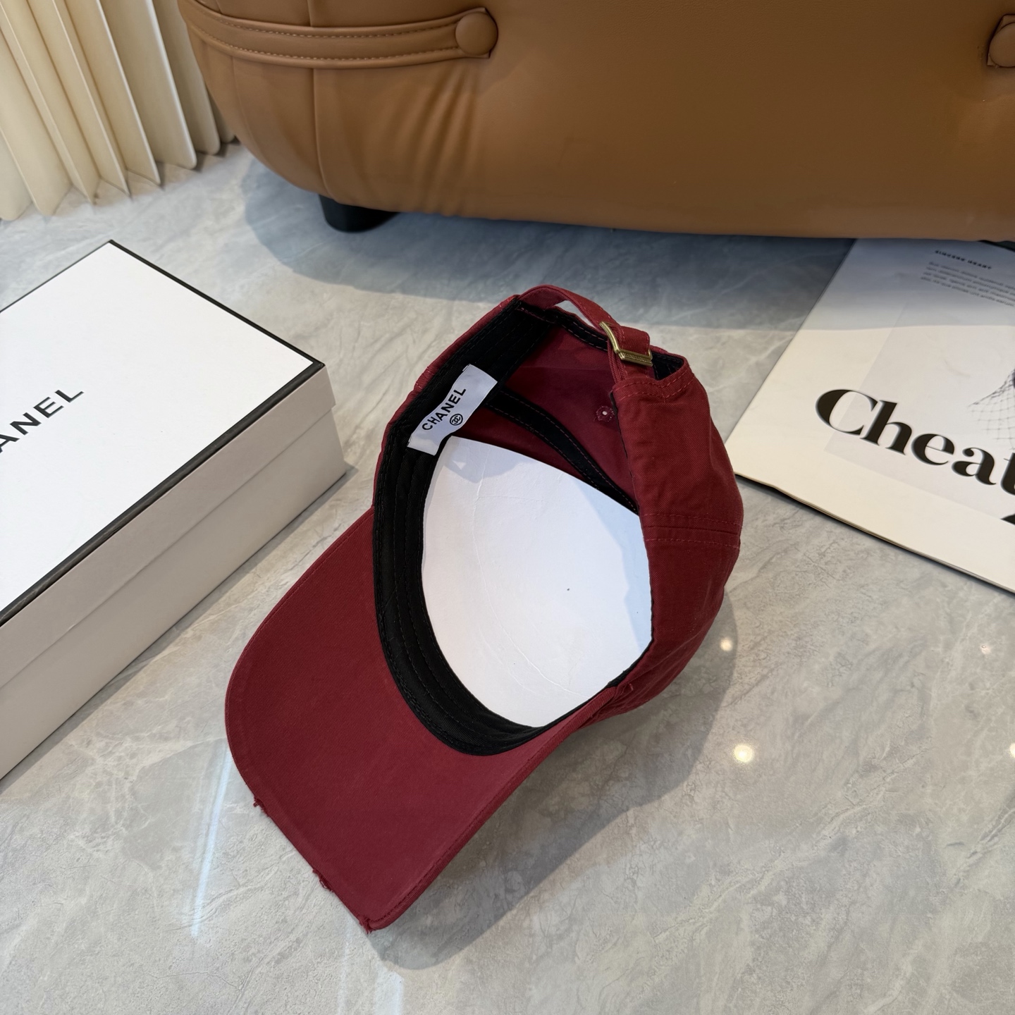 【CHANEL香奈儿】春夏新款简约小香logo棒球帽，新款出货，大牌款超好搭配，赶紧入手！