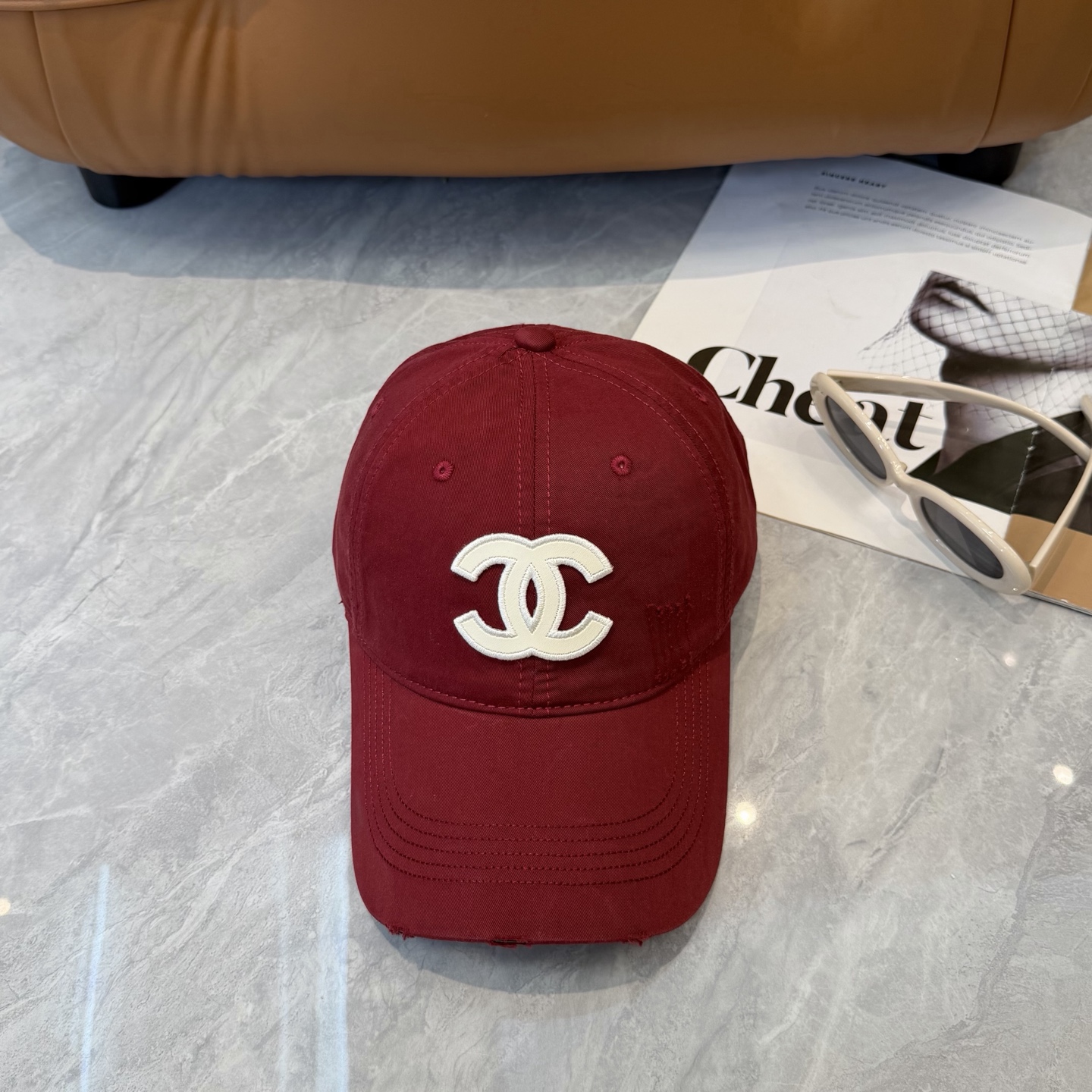 【CHANEL香奈儿】春夏新款简约小香logo棒球帽，新款出货，大牌款超好搭配，赶紧入手！