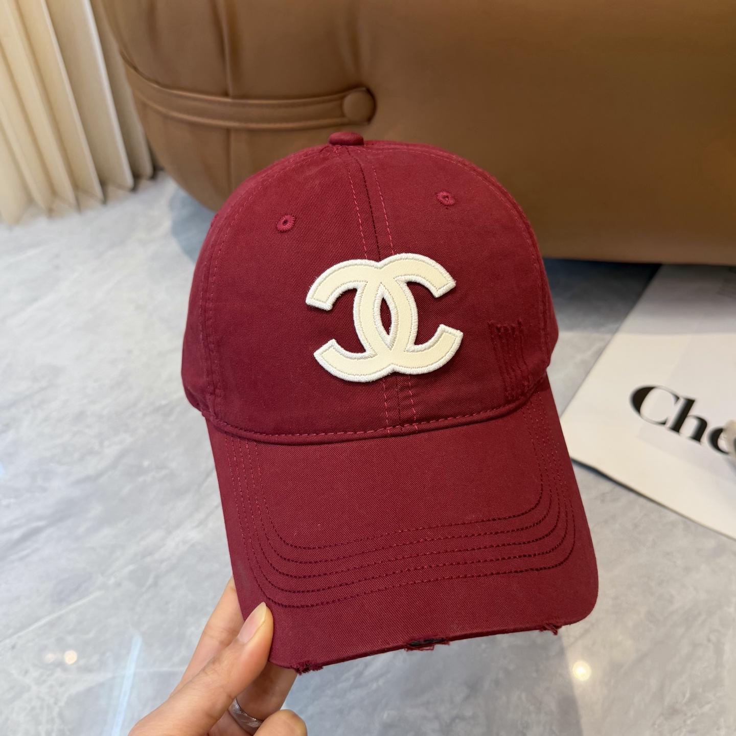 【CHANEL香奈儿】春夏新款简约小香logo棒球帽，新款出货，大牌款超好搭配，赶紧入手！
