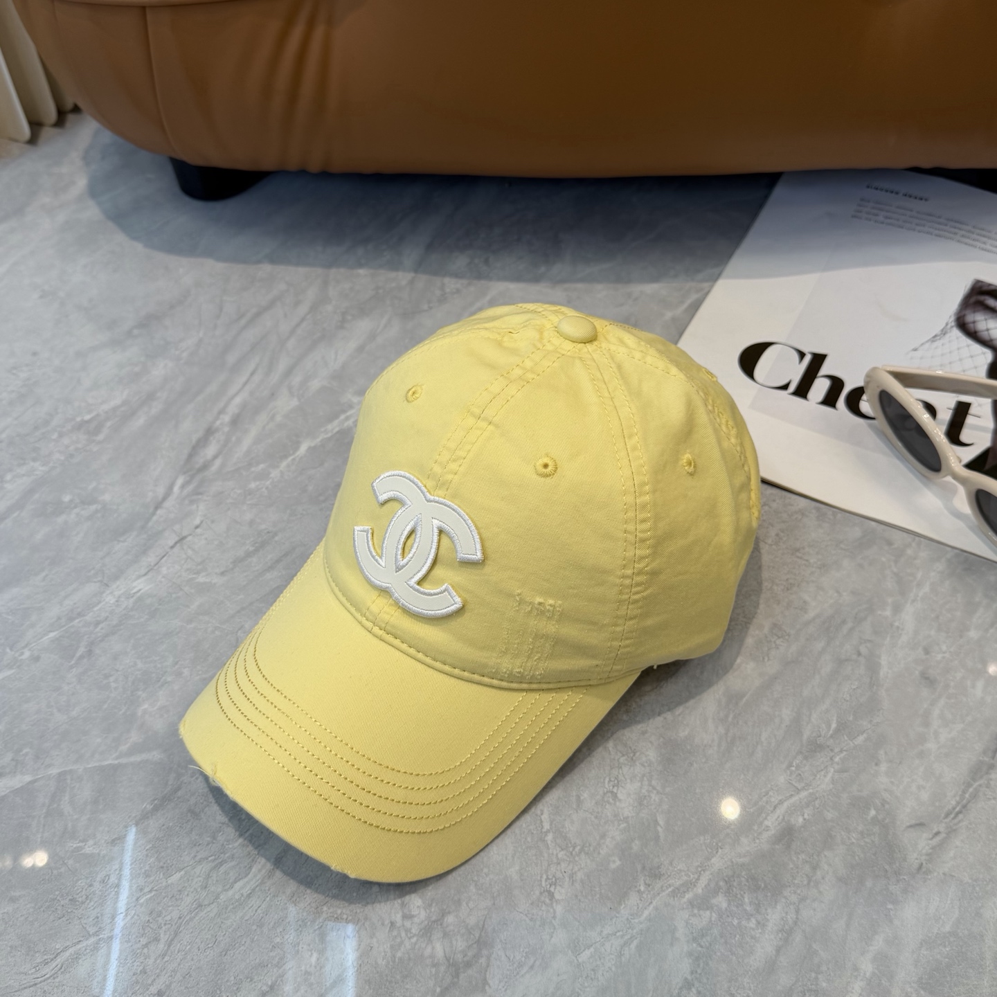 【CHANEL香奈儿】春夏新款简约小香logo棒球帽，新款出货，大牌款超好搭配，赶紧入手！