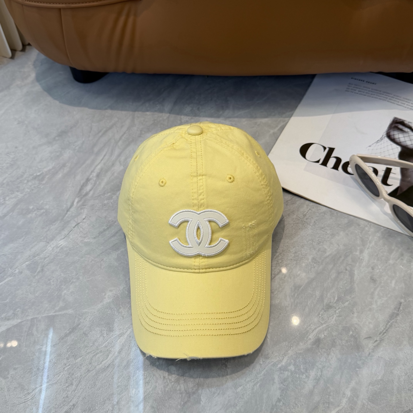 【CHANEL香奈儿】春夏新款简约小香logo棒球帽，新款出货，大牌款超好搭配，赶紧入手！