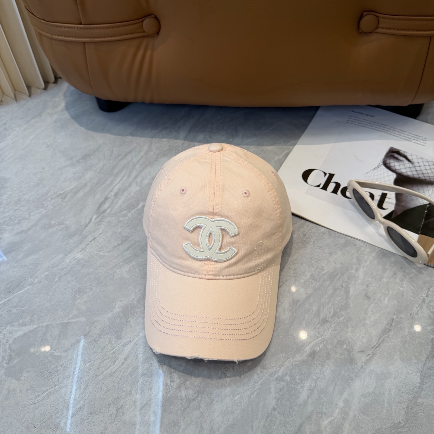 【CHANEL香奈儿】春夏新款简约小香logo棒球帽，新款出货，大牌款超好搭配，赶紧入手！