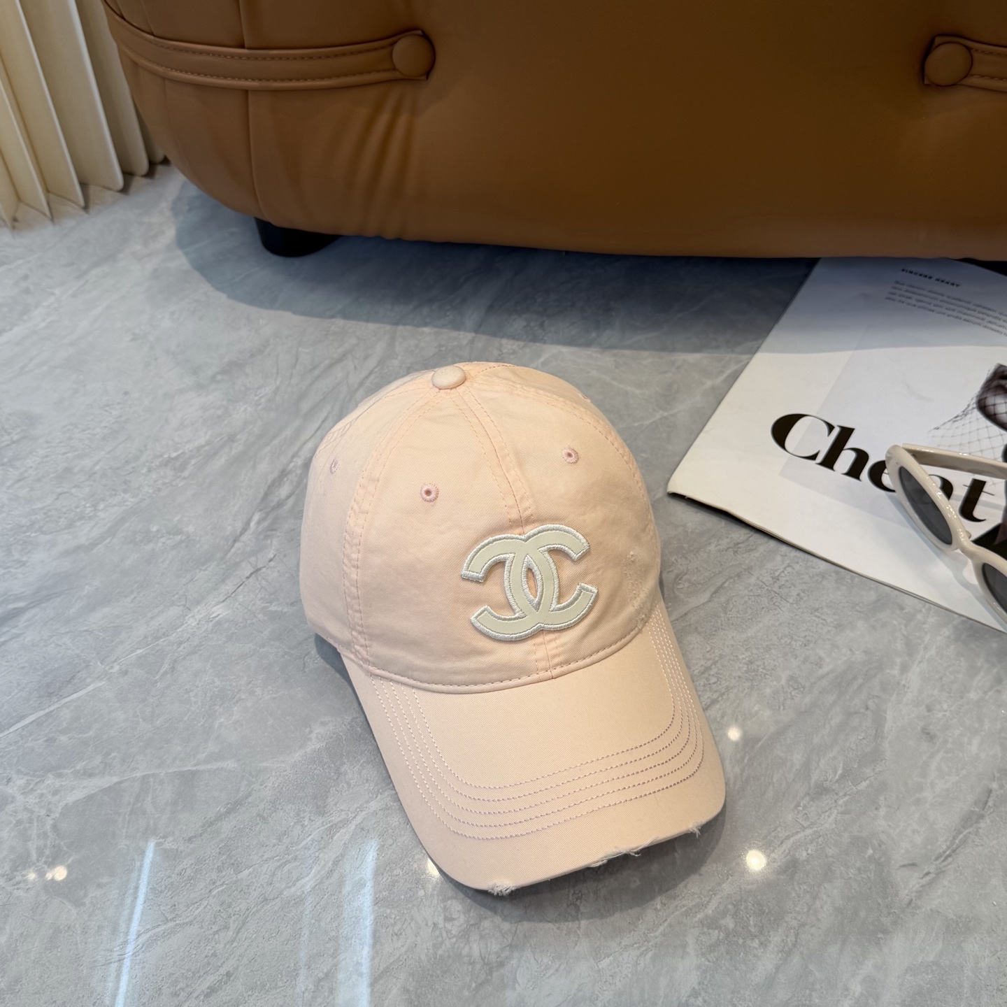 【CHANEL香奈儿】春夏新款简约小香logo棒球帽，新款出货，大牌款超好搭配，赶紧入手！