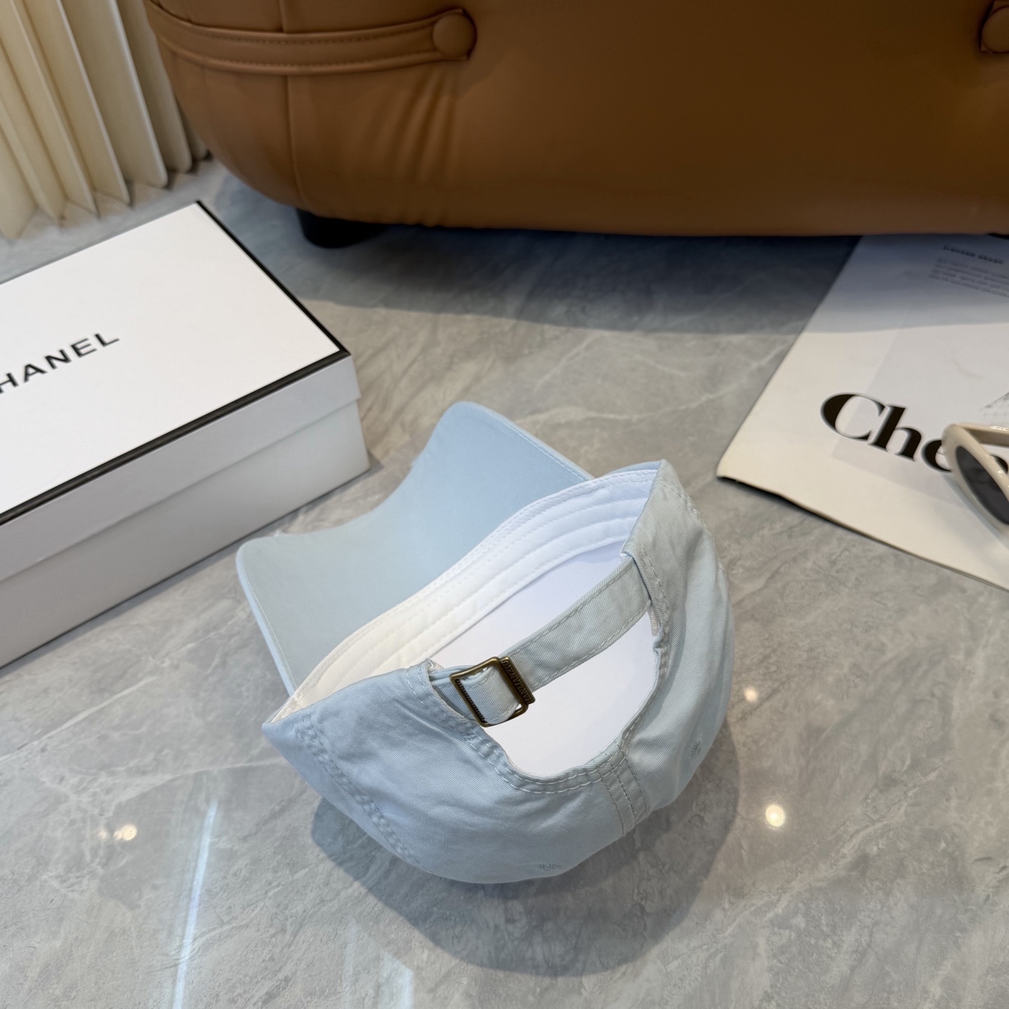 【CHANEL香奈儿】春夏新款简约小香logo棒球帽，新款出货，大牌款超好搭配，赶紧入手！