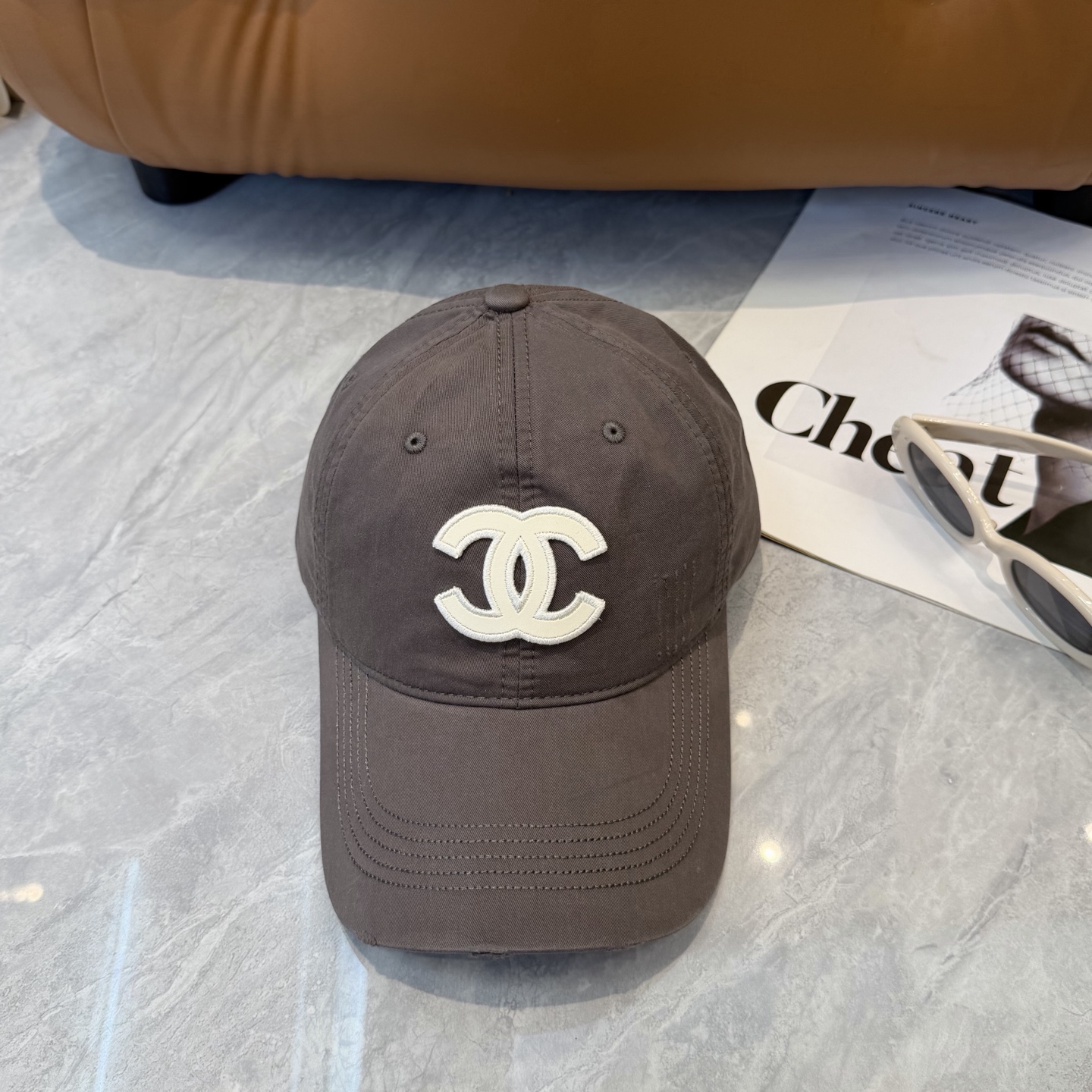 【CHANEL香奈儿】春夏新款简约小香logo棒球帽，新款出货，大牌款超好搭配，赶紧入手！