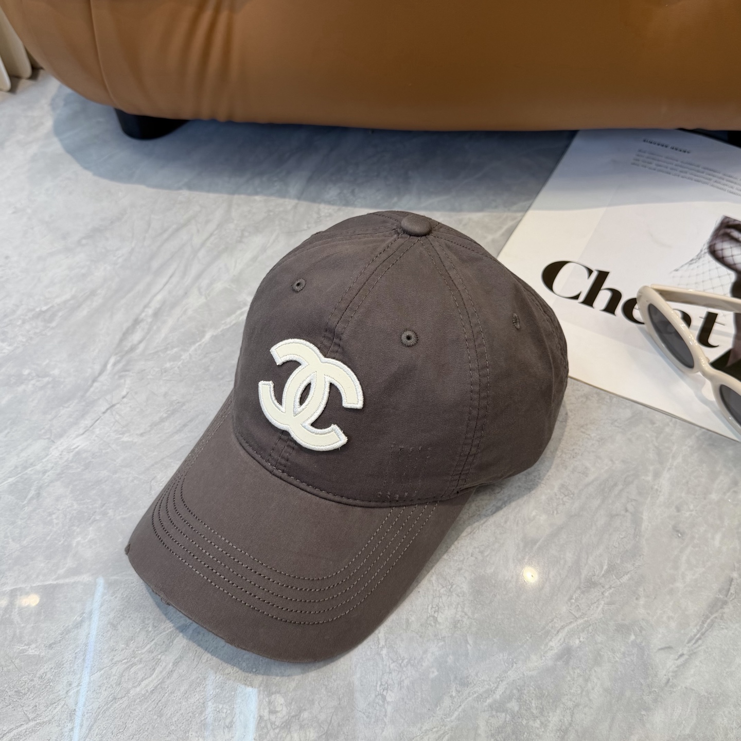 【CHANEL香奈儿】春夏新款简约小香logo棒球帽，新款出货，大牌款超好搭配，赶紧入手！