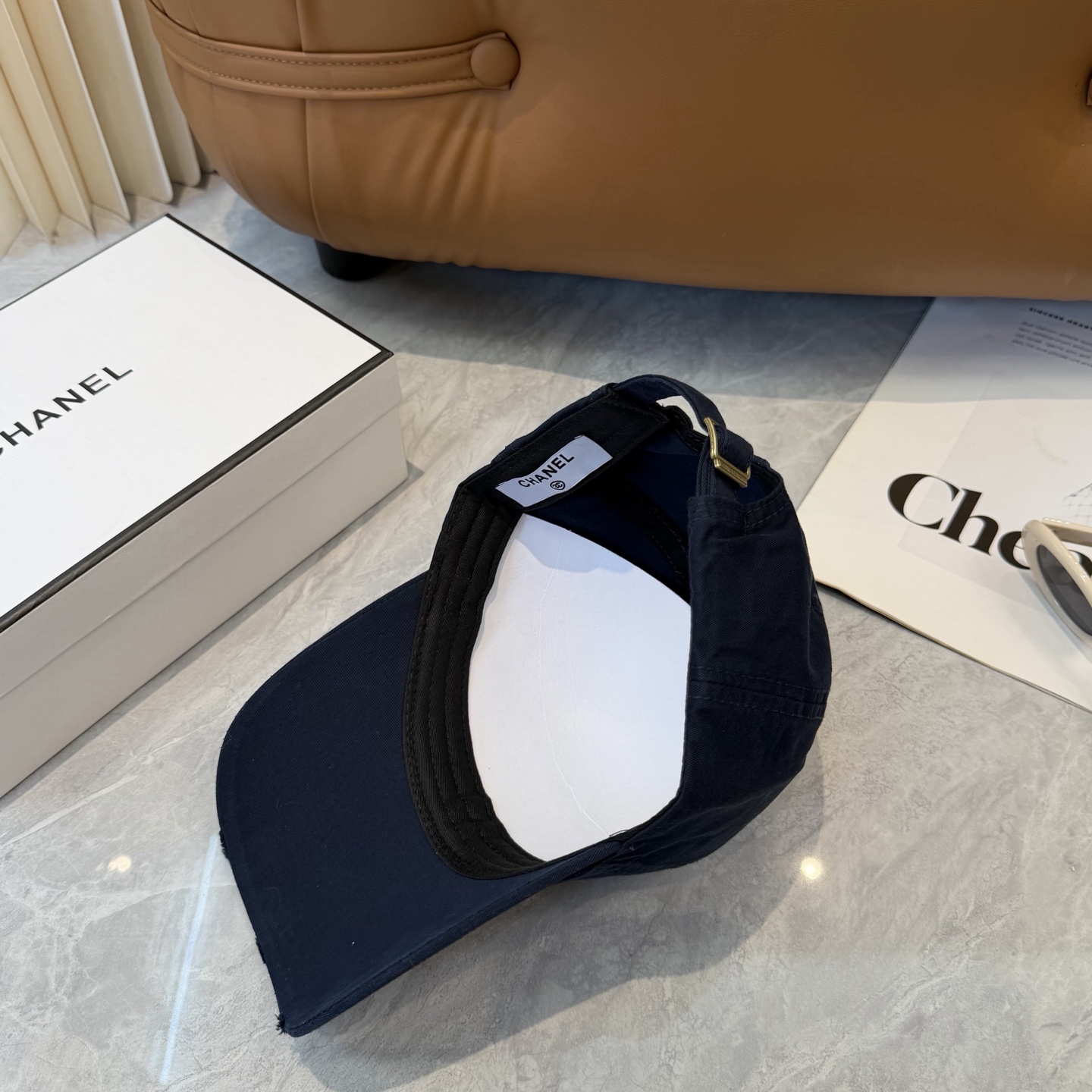 【CHANEL香奈儿】春夏新款简约小香logo棒球帽，新款出货，大牌款超好搭配，赶紧入手！