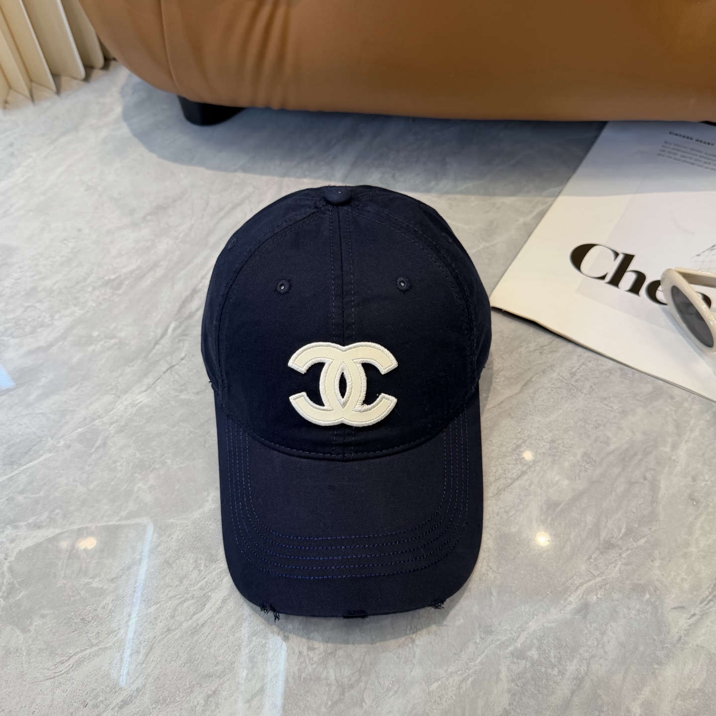 【CHANEL香奈儿】春夏新款简约小香logo棒球帽，新款出货，大牌款超好搭配，赶紧入手！