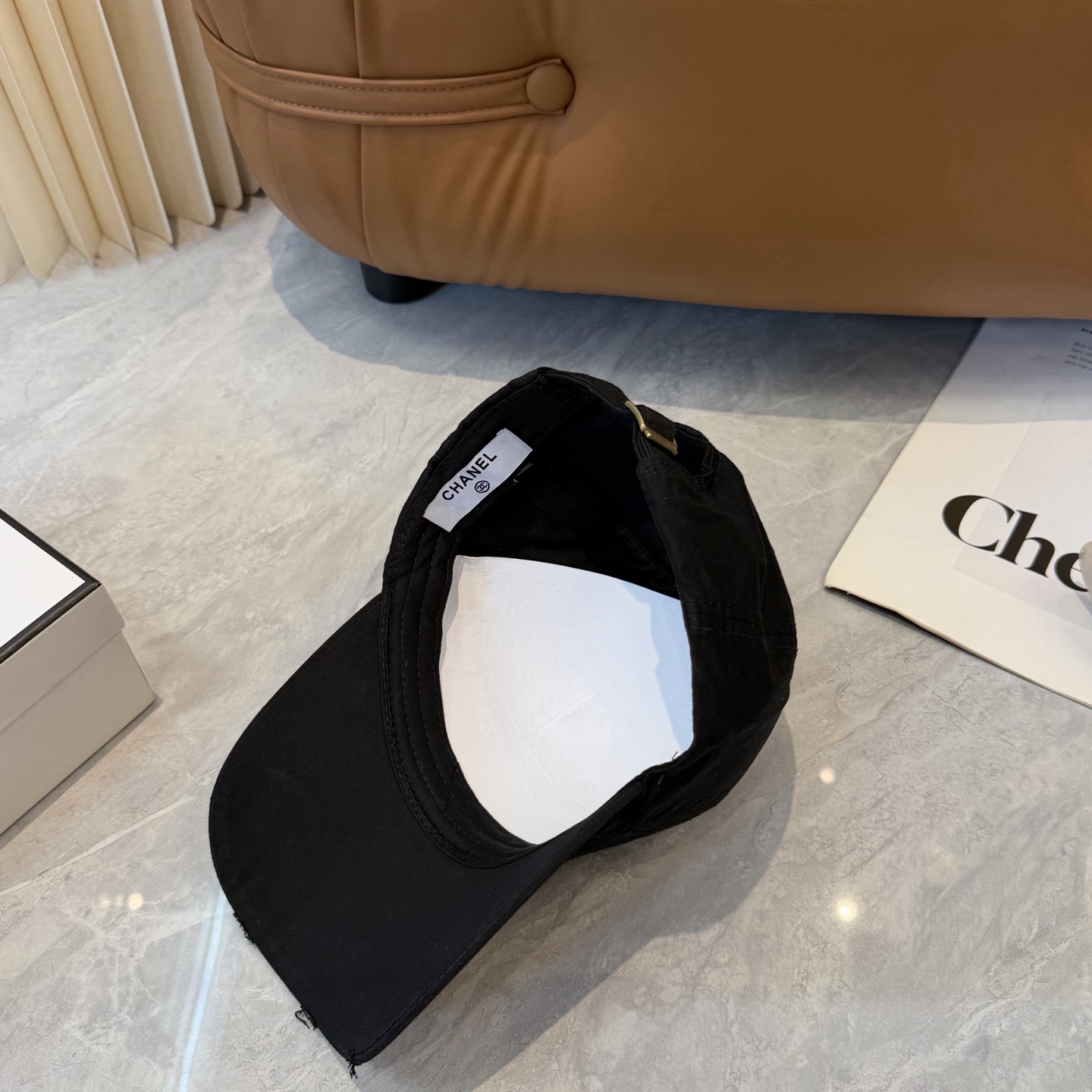 【CHANEL香奈儿】春夏新款简约小香logo棒球帽，新款出货，大牌款超好搭配，赶紧入手！