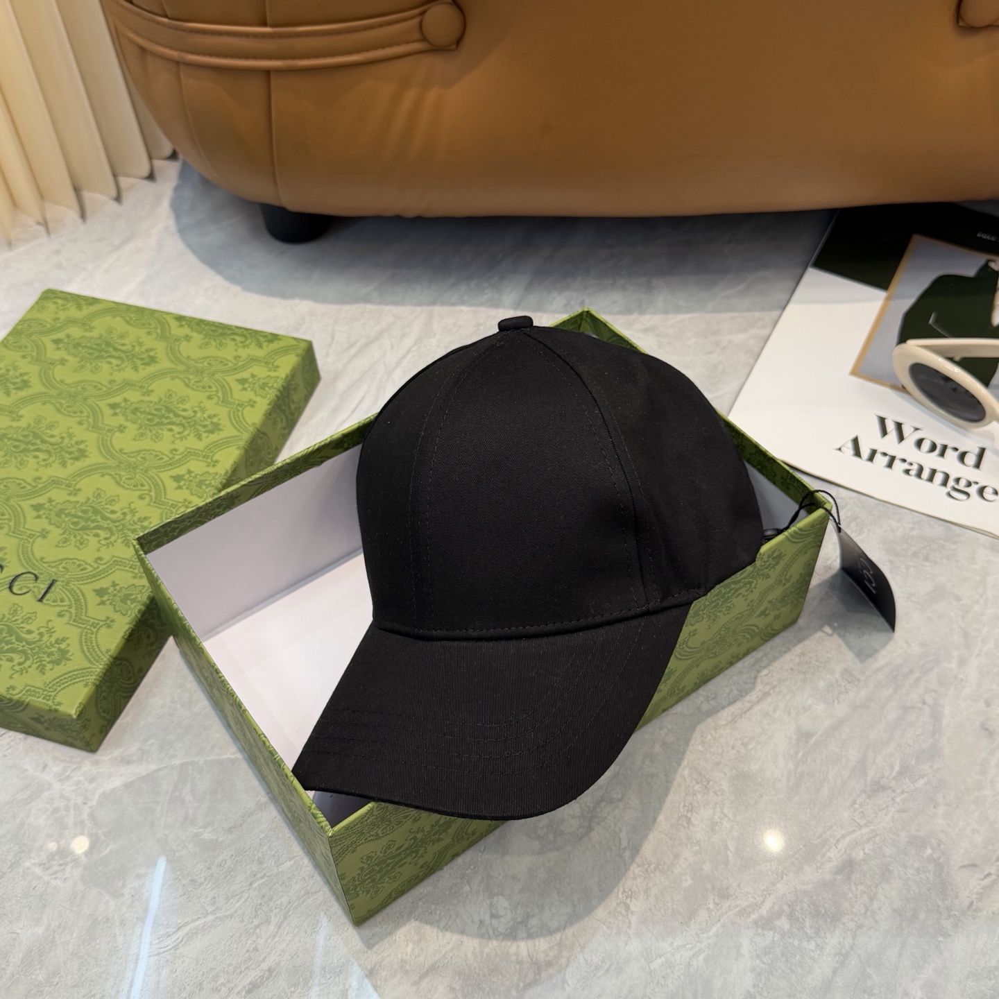 古奇棒球帽♥️🧢新品，棒球帽，原单品质火爆来袭 🔥🎩 工艺非常精美 高档大气上档次！低调奢华，方便携带！