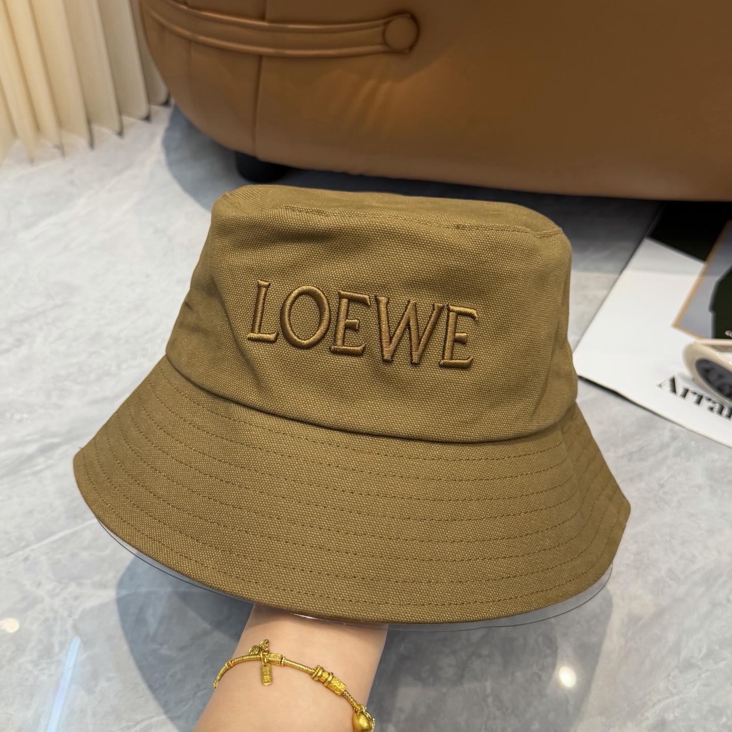 Loewe LOEWE罗意威 新品渔夫帽，内标齐全，头围57cm