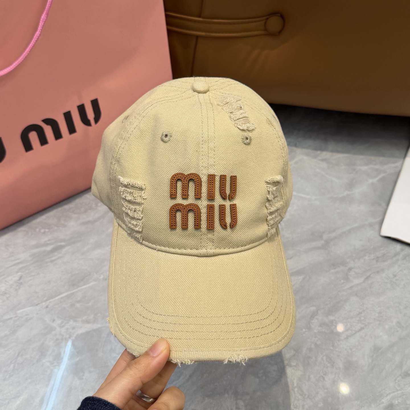 Miu Miu MIUMIU～26春季新款棒球帽