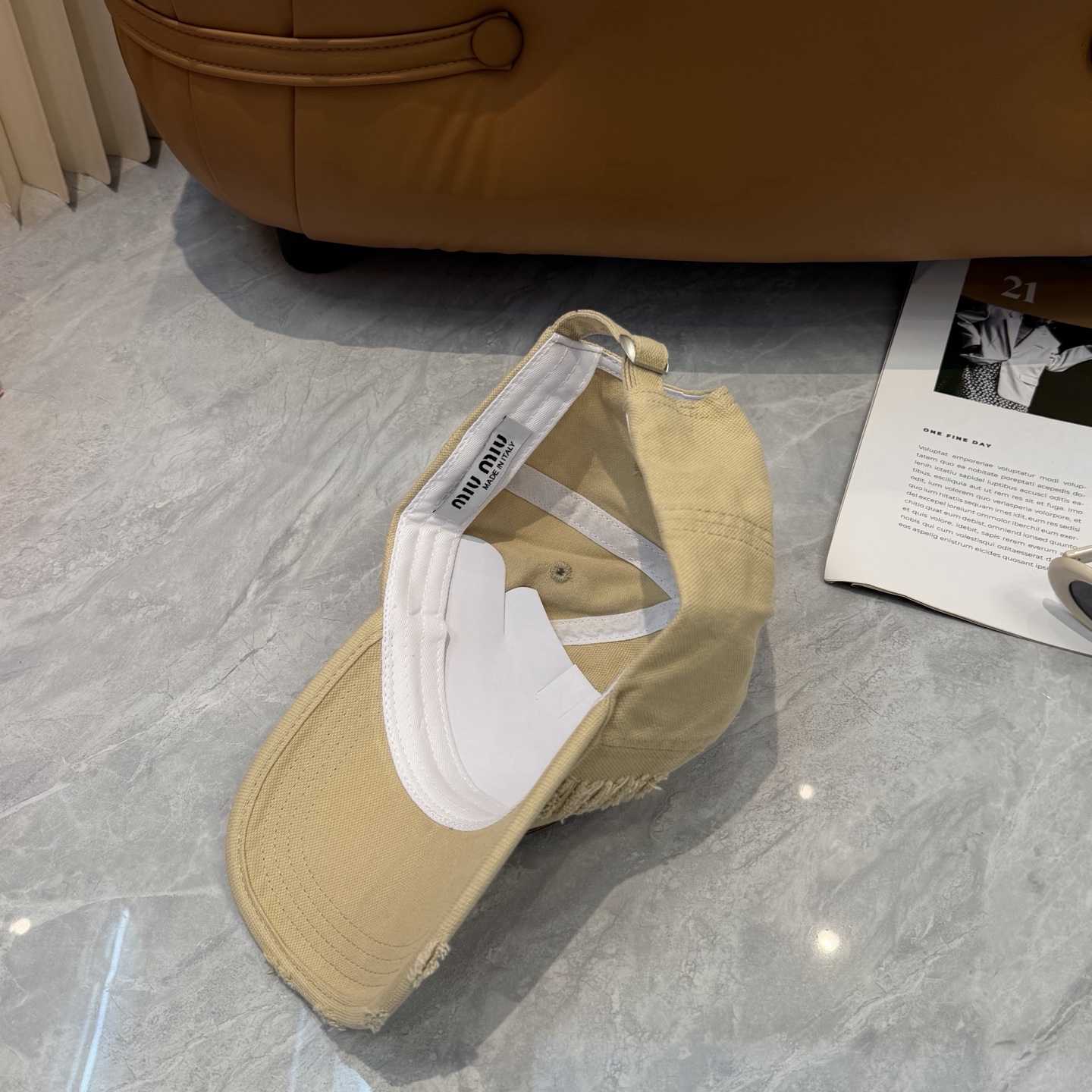 Miu Miu MIUMIU～26春季新款棒球帽