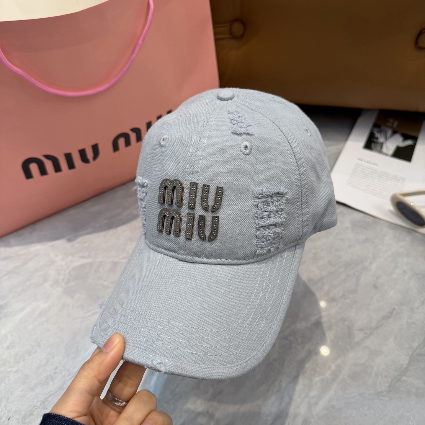 Miu Miu MIUMIU～26春季新款棒球帽