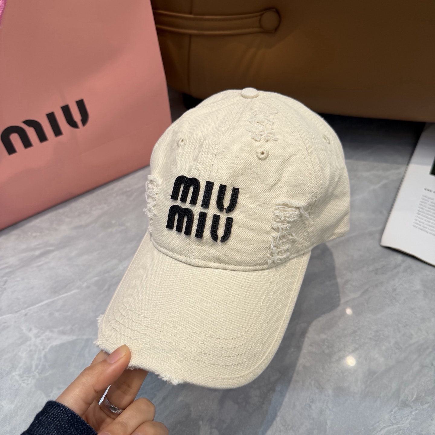 Miu Miu MIUMIU～26春季新款棒球帽