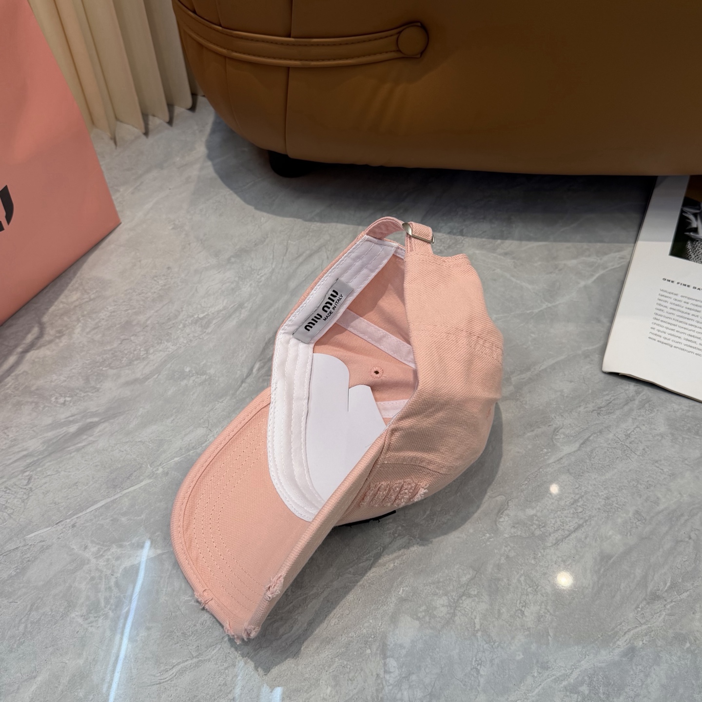 Miu Miu MIUMIU～26春季新款棒球帽