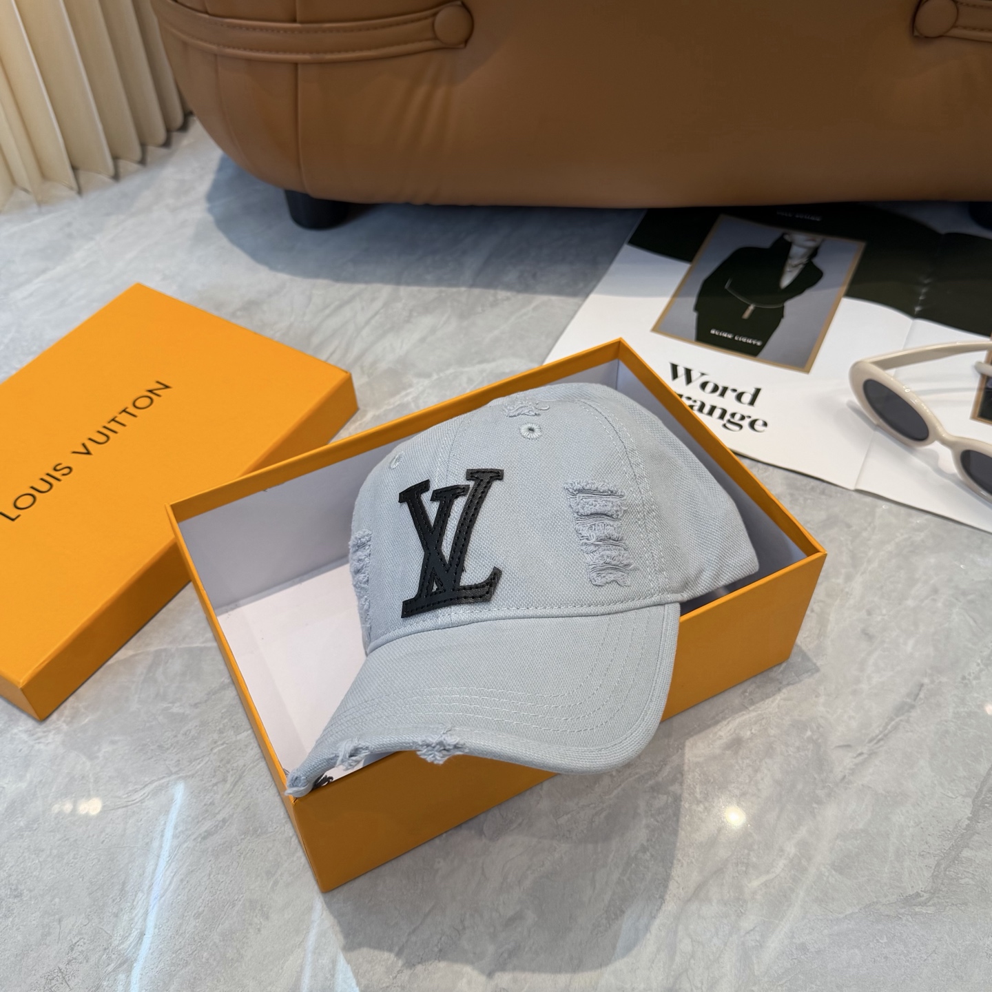 🧢LV路易威登🧢 春夏新款 四季可用，出门必备，非常显脸小