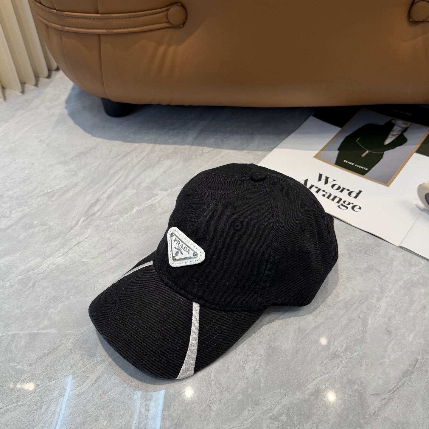 普拉达 Prada🆕新款个性棒球帽，高品质透气性巨佳，四季佩戴款高颜值时尚单品！男女同款