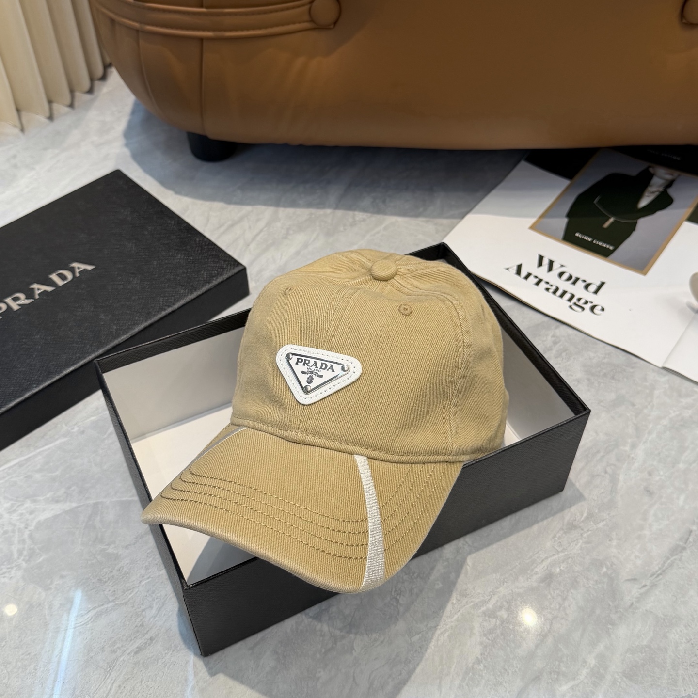 普拉达 Prada🆕新款个性棒球帽，高品质透气性巨佳，四季佩戴款高颜值时尚单品！男女同款