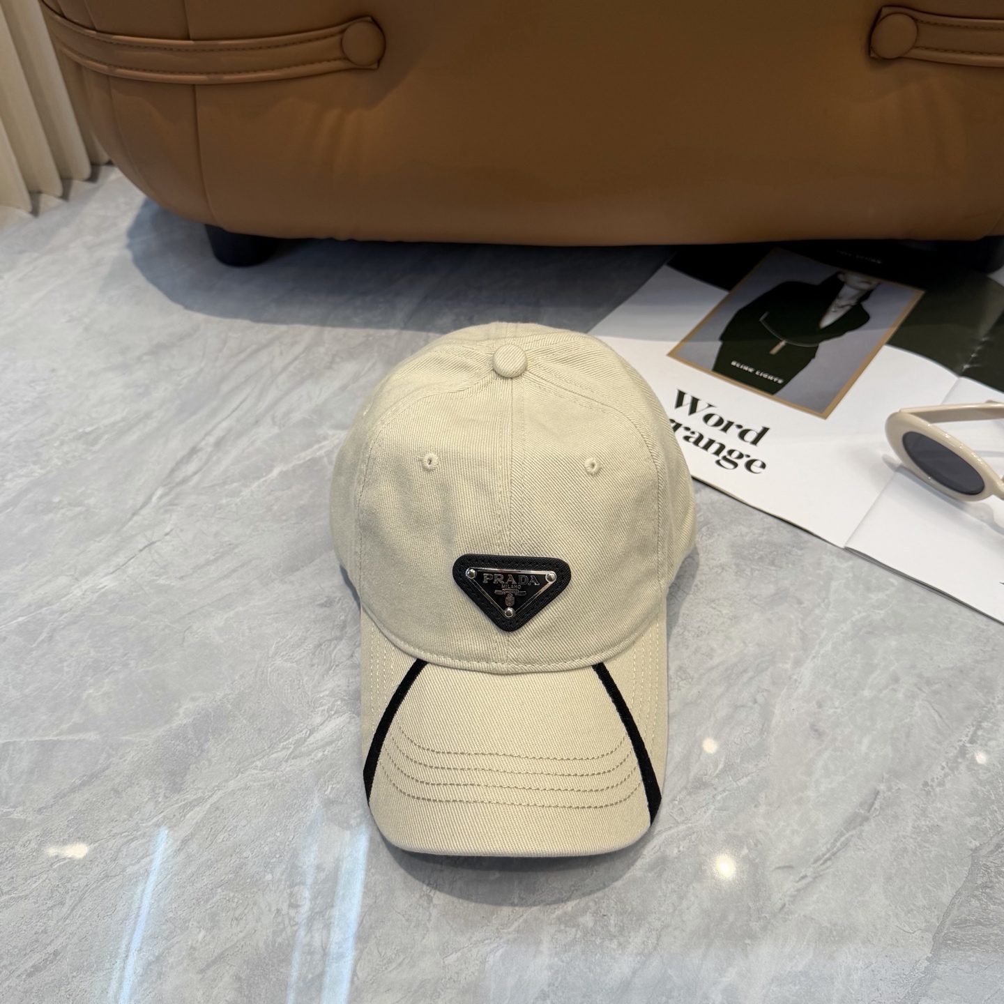 普拉达 Prada🆕新款个性棒球帽，高品质透气性巨佳，四季佩戴款高颜值时尚单品！男女同款