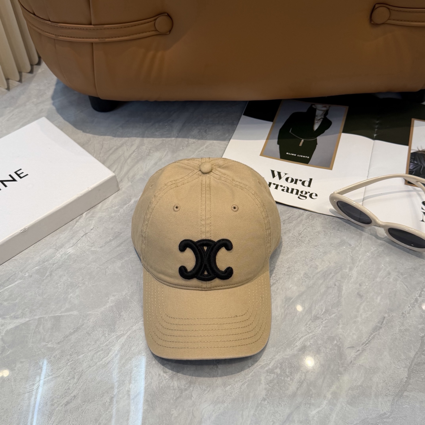 💛配防尘袋【CELINE赛琳】新款简约棒球帽，新款出货，大牌款超好搭配，赶紧入手！