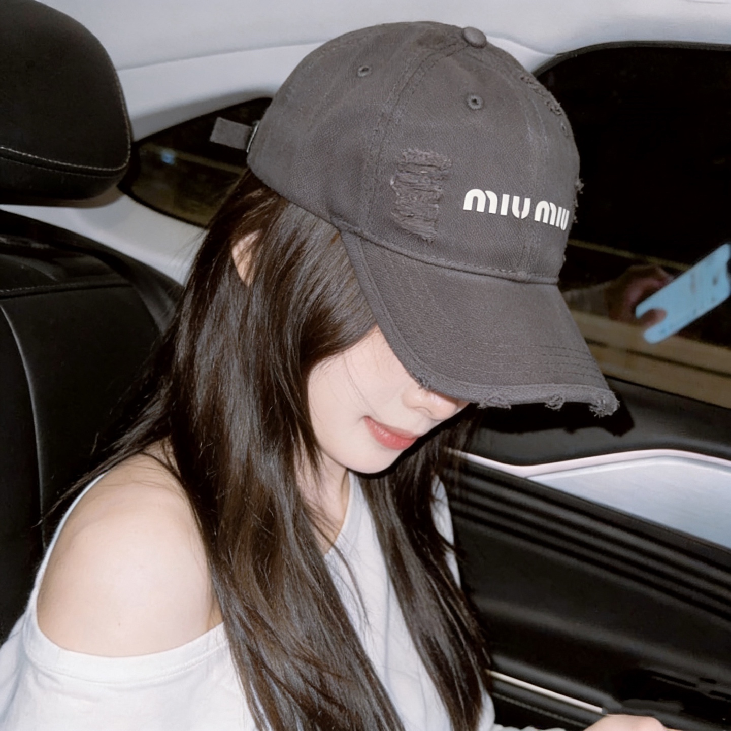 Miu Miu miumiu新款多巴胺四季棒球帽