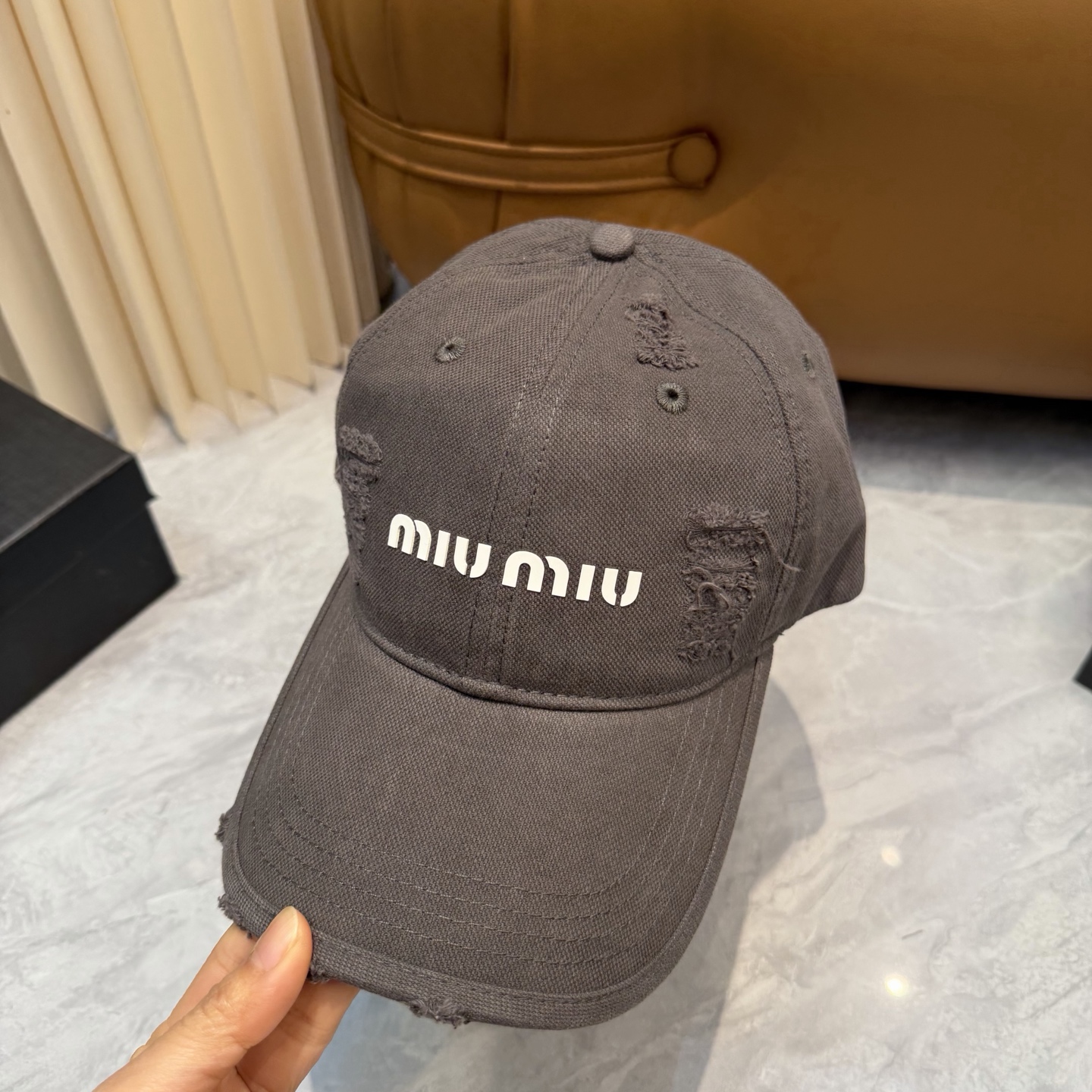Miu Miu miumiu新款多巴胺四季棒球帽